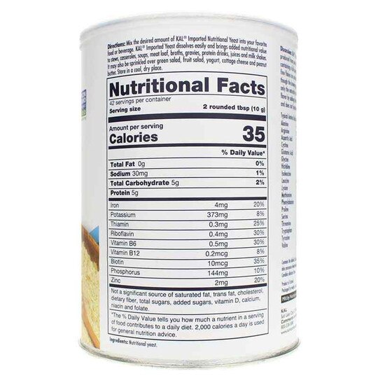 Nutritional Yeast Flakes Unfortified, KAL